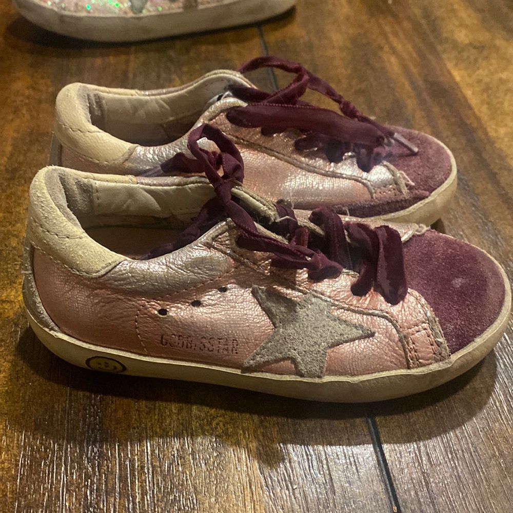 Golden goose kids shoes super star